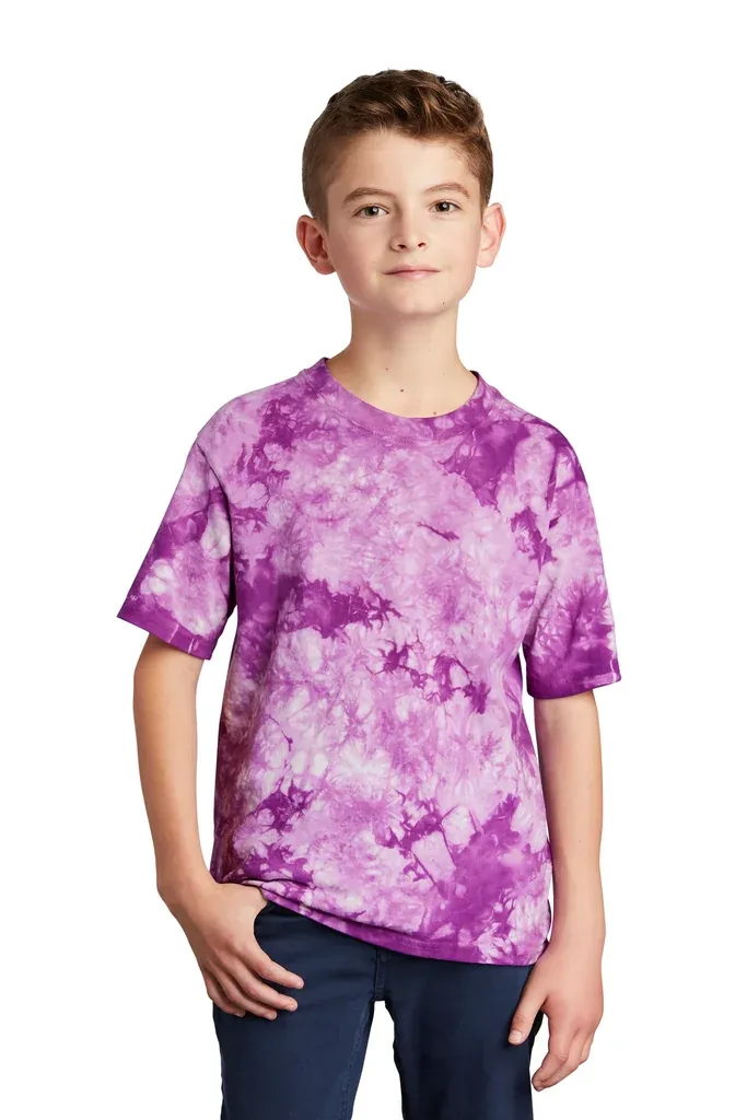 Port & Co Youth Crystal Tie-Dye Tee PC145Y - additional view 5