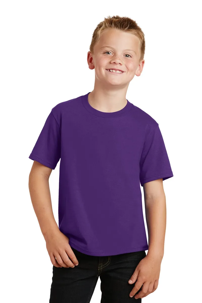 Port & Co Youth Fan Favorite Tee. PC450Y - additional view 8