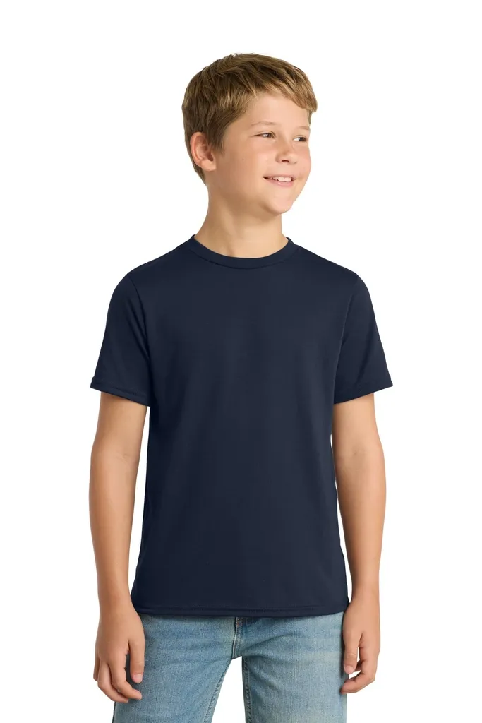 Port & Co Youth Performance Blend Tee. PC381Y - additional view 1