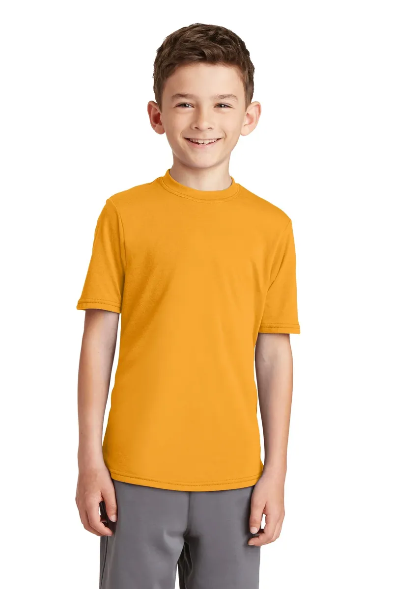 Port & Co Youth Performance Blend Tee. PC381Y - additional view 7