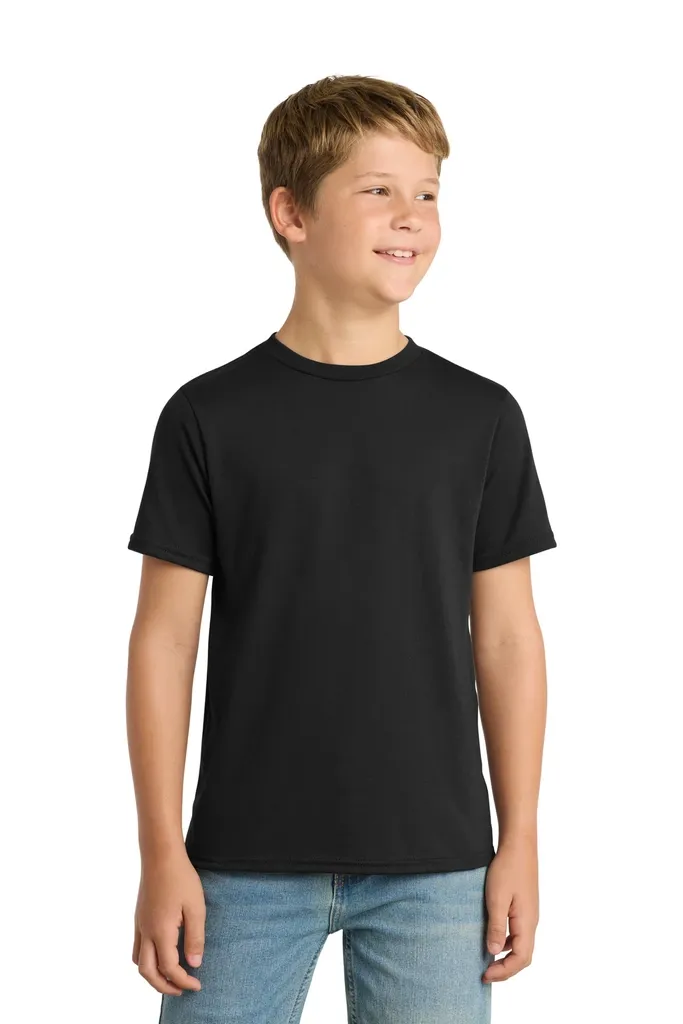 Port & Co Youth Performance Blend Tee. PC381Y