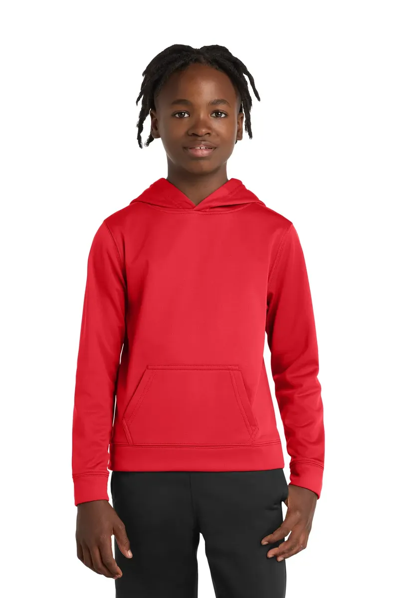 Port & Co Youth Performance Fleece Pullover Hooded Sweatshirt. PC590YH - additional view 2
