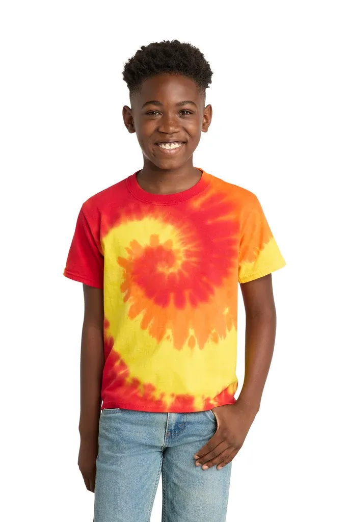 Port & Co Youth Tie-Dye Tee. PC147Y - additional view 12