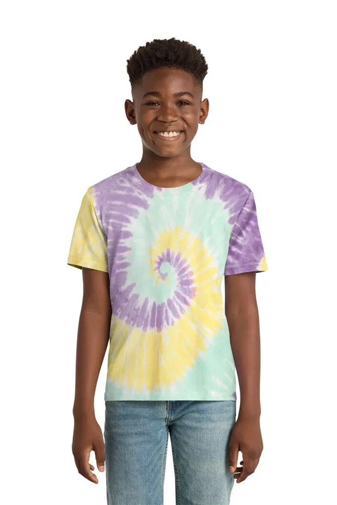 Port & Co Youth Tie-Dye Tee. PC147Y - additional view 6