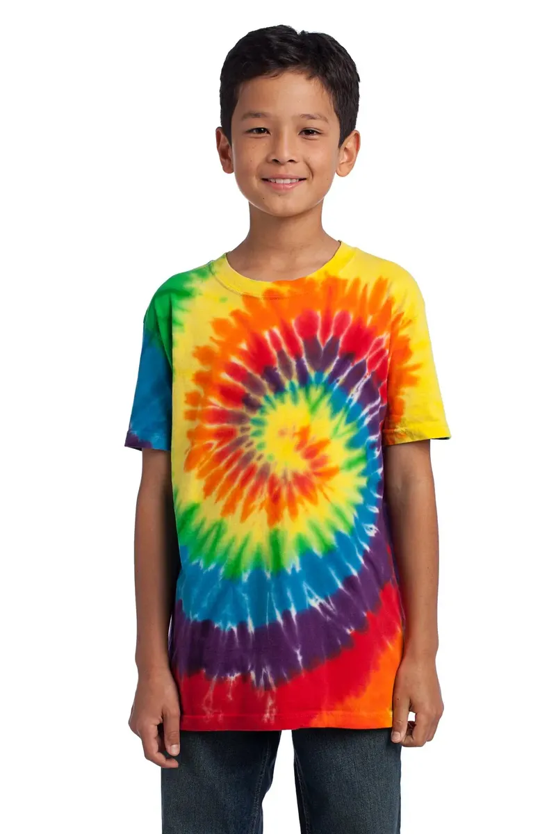 Port & Co Youth Tie-Dye Tee. PC147Y - additional view 8