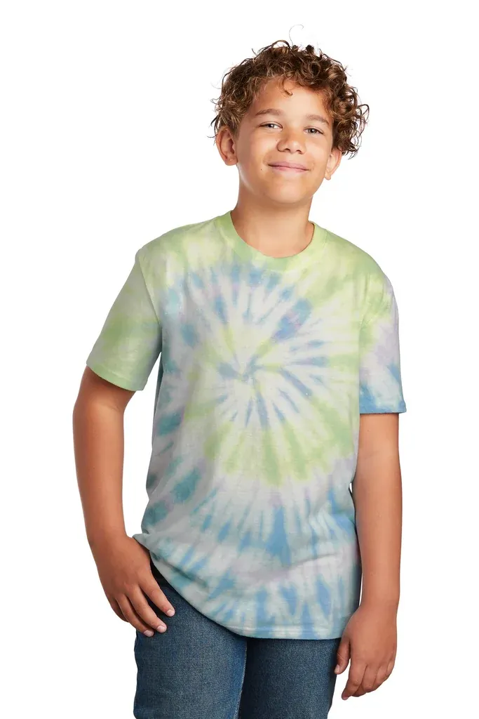 Port & Co Youth Tie-Dye Tee. PC147Y - additional view 2