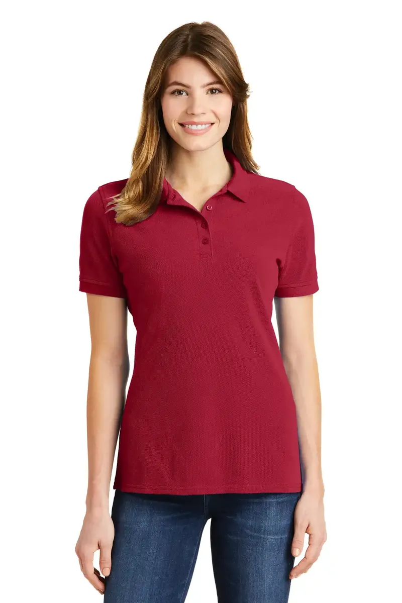 Port & Company® Ladies Combed Ring Spun Pique Polo. LKP1500 - additional view 5