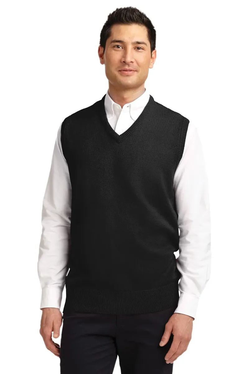 DISCONTINUED Port Authority® Value V-Neck Sweater Vest. SW301