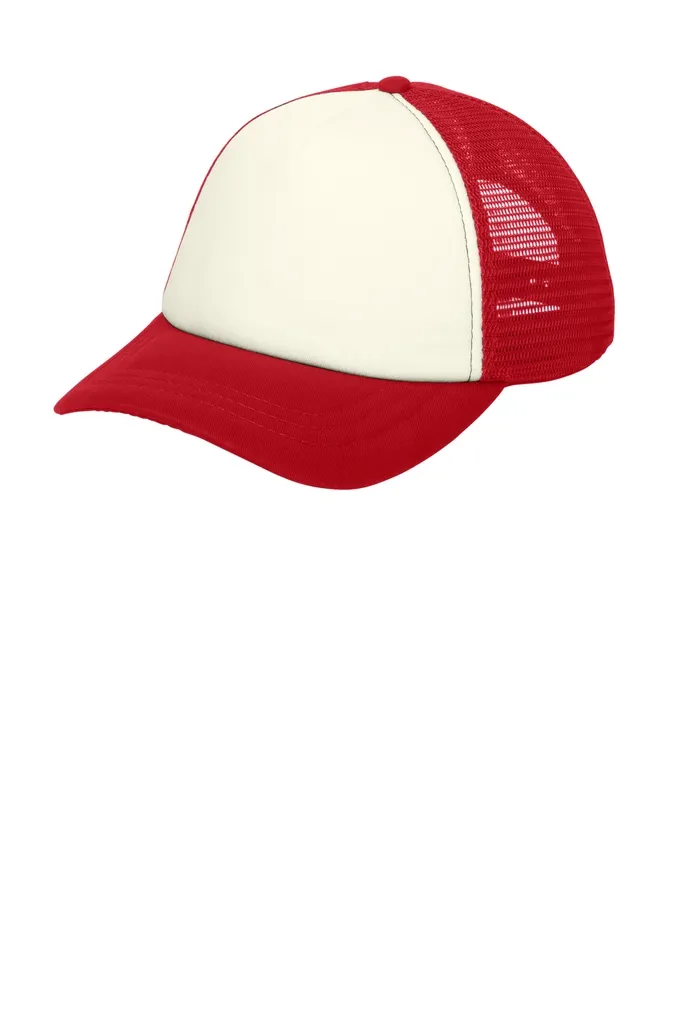 Port Authority ® 5-Panel Twill Foam Trucker Cap. C936 - additional view 3