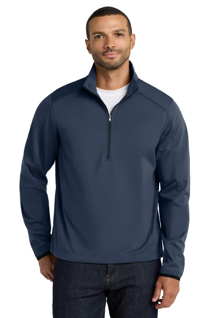 Port Authority® Active 1/2-Zip Soft Shell Jacket. J716 - additional view 2