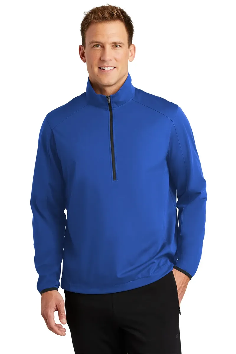 Port Authority® Active 1/2-Zip Soft Shell Jacket. J716 - additional view 1