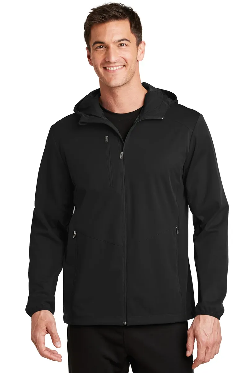 Port Authority® Active Hooded Soft Shell Jacket. J719 - additional view 3