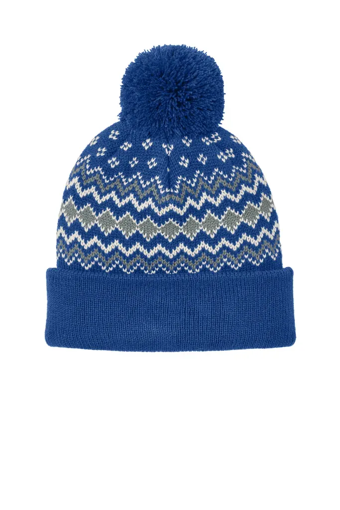 Port Authority® Alpine Pom Beanie C991 - additional view 4