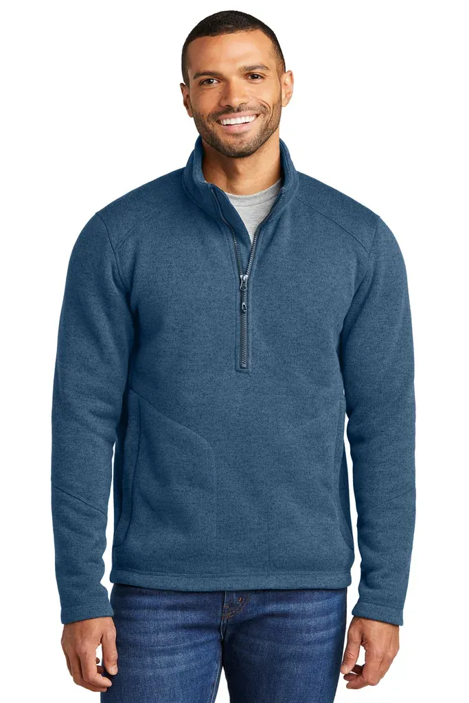 Port Authority® Arc Sweater Fleece 1/4-Zip F426 - additional view 1