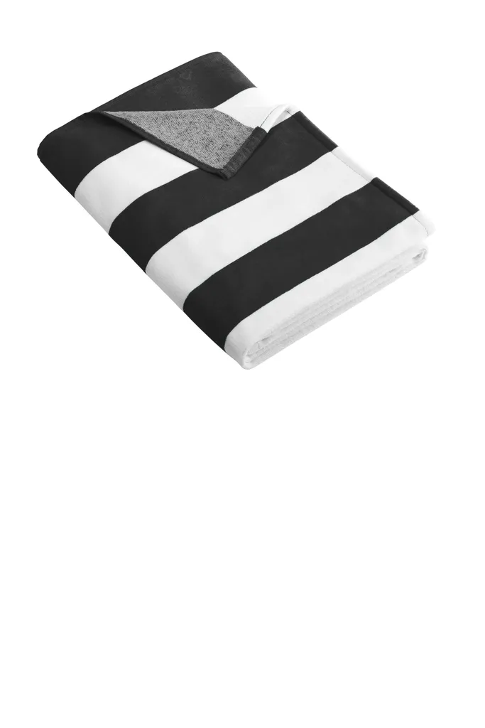 Port Authority® Cabana Stripe Beach Towel. PT43 - additional view 5