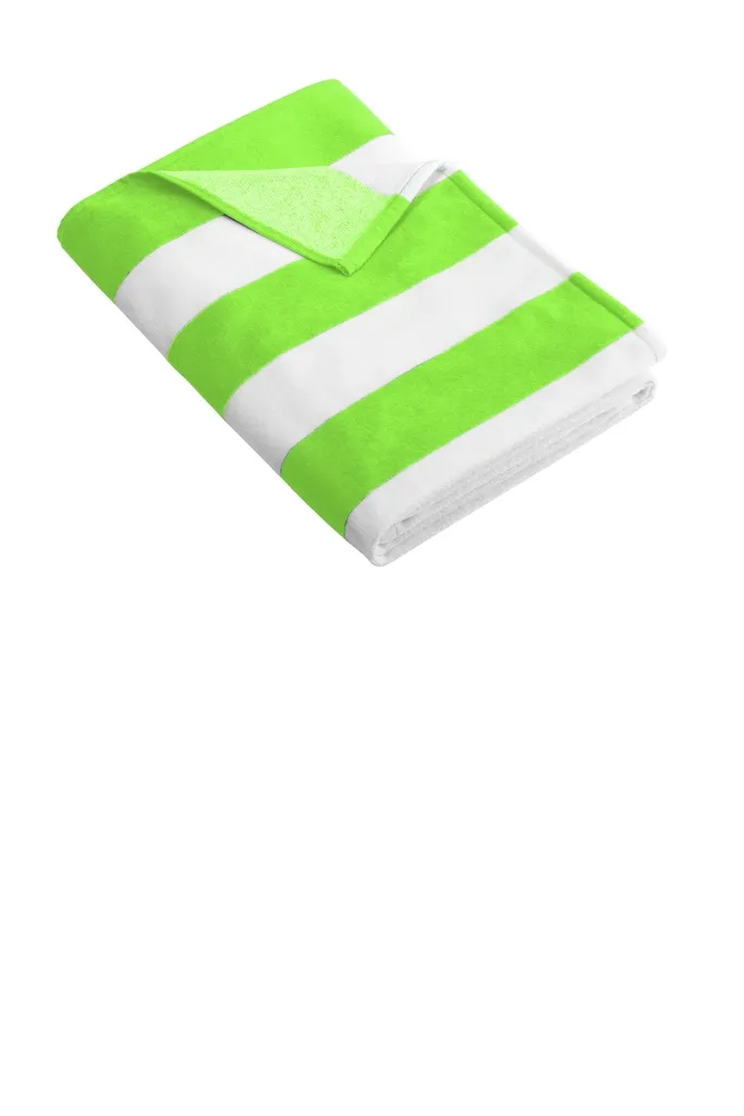 Port Authority® Cabana Stripe Beach Towel. PT43 - additional view 2