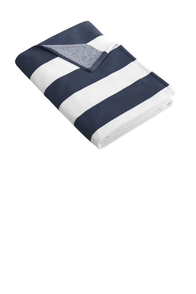 Port Authority® Cabana Stripe Beach Towel. PT43 - additional view 4