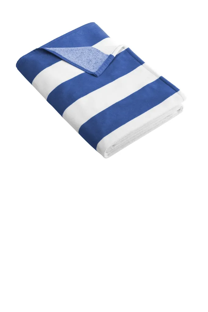 Port Authority® Cabana Stripe Beach Towel. PT43 - additional view 1