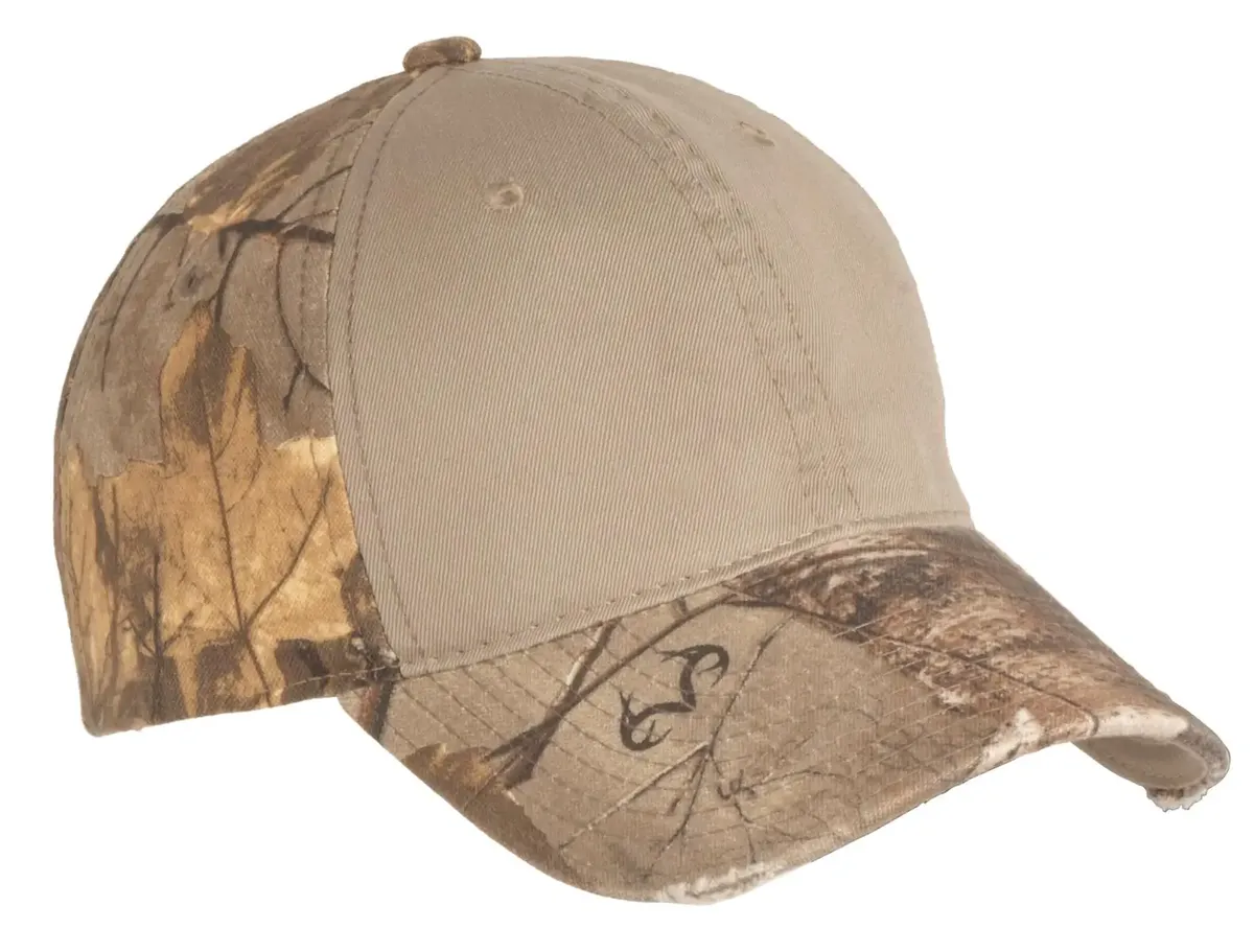 Port Authority® Camo Cap with Contrast Front Panel. C807 - additional view 1