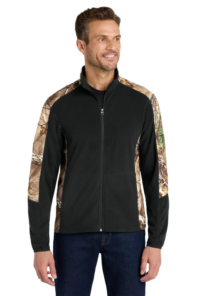 Port Authority® Camouflage Microfleece Full-Zip Jacket. F230C