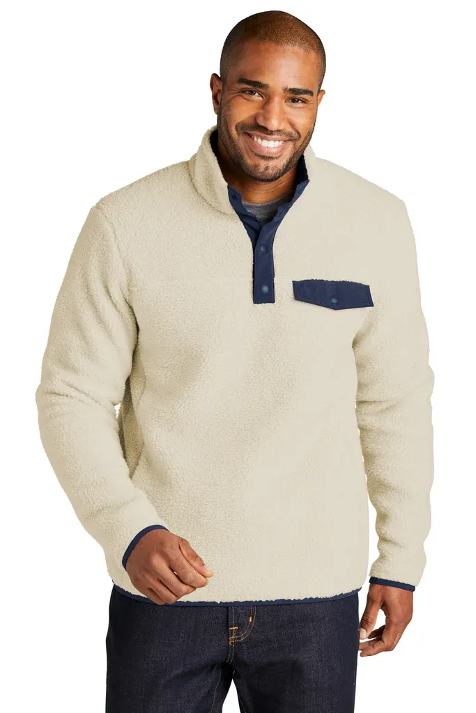Port Authority® Camp Fleece Snap Pullover F140 - additional view 3