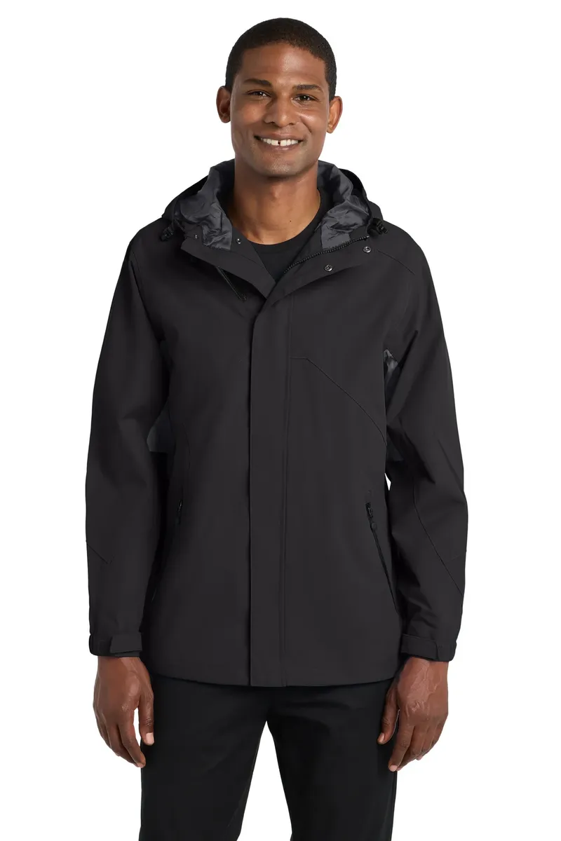 Port Authority® Cascade Waterproof Jacket.  J322 - additional view 2