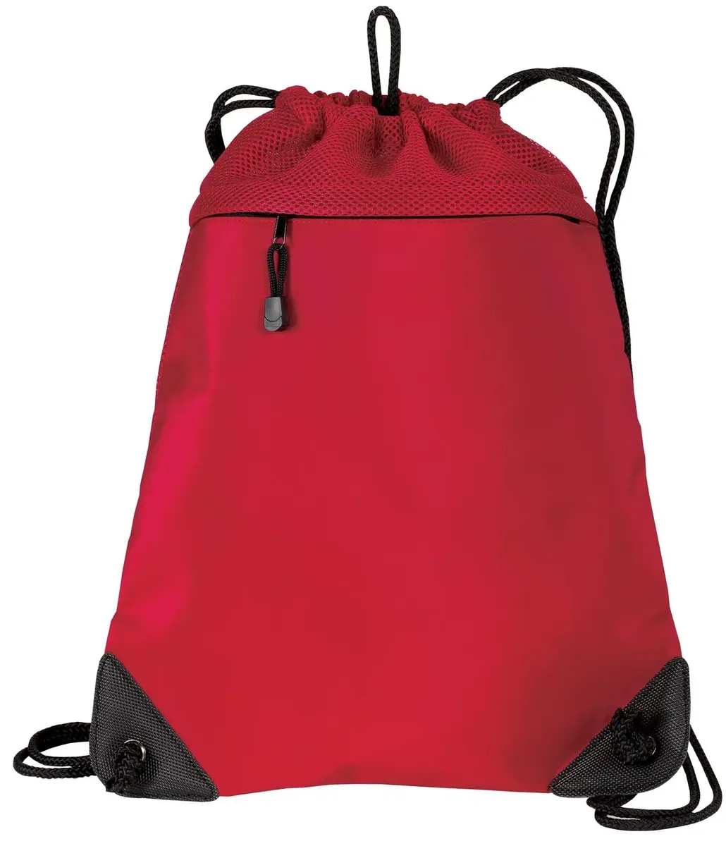 Port Authority® - Cinch Pack with Mesh Trim. BG810