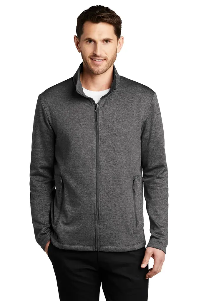 Port Authority ® Collective Striated Fleece Jacket. F905 - additional view 2