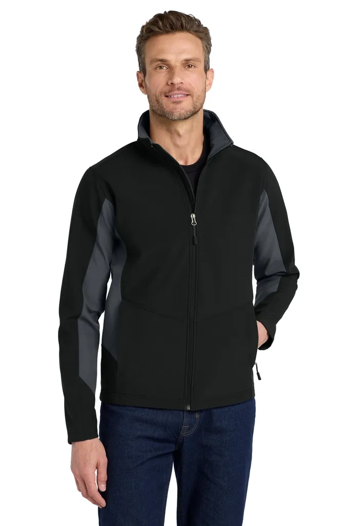 Port Authority® Core Colorblock Soft Shell Jacket. J318 - additional view 2