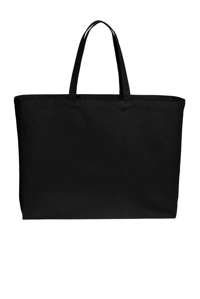 Port Authority® Cotton Canvas Jumbo Tote BG427 - additional view 1