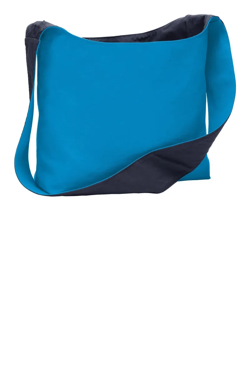 Port Authority® Cotton Canvas Sling Bag. BG405 - additional view 1