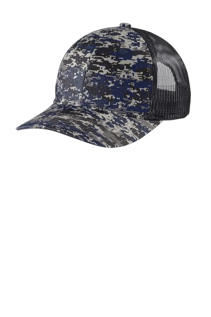 Port Authority ® Digi Camo Snapback Trucker Cap C114 - additional view 1
