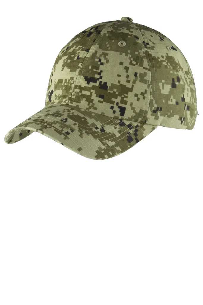 Port Authority® Digital Ripstop Camouflage Cap. C925 - additional view 3