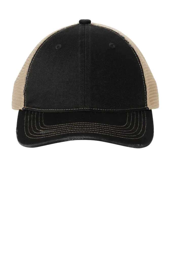 Port Authority® Distressed Mesh Back Cap C600 - additional view 5