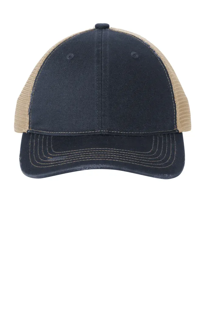 Port Authority® Distressed Mesh Back Cap C600 - additional view 6