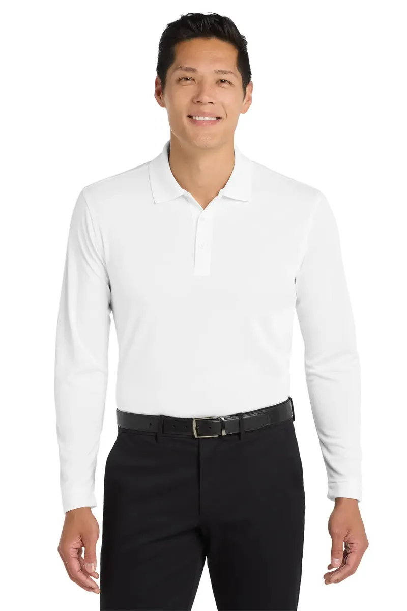 Port Authority ® Dry Zone ® UV Micro-Mesh Long Sleeve Polo K110LS - additional view 4