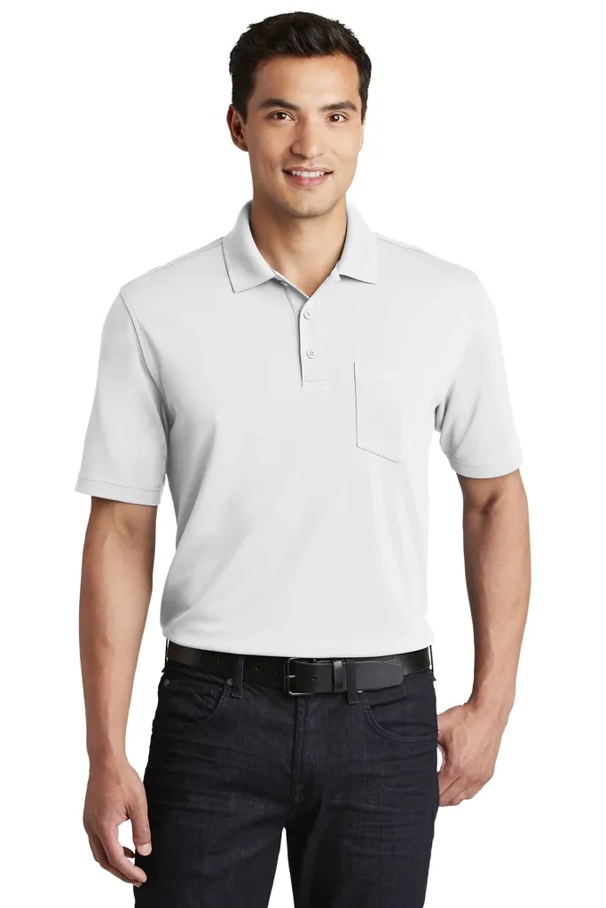 Port Authority® Dry Zone® UV Micro-Mesh Pocket Polo. K110P - additional view 4