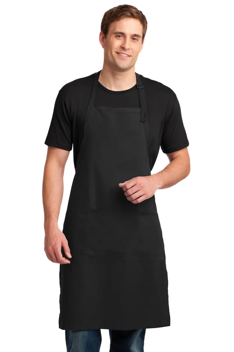 Port Authority® Easy Care Extra Long Bib Apron with Stain Release. A700 - additional view 5