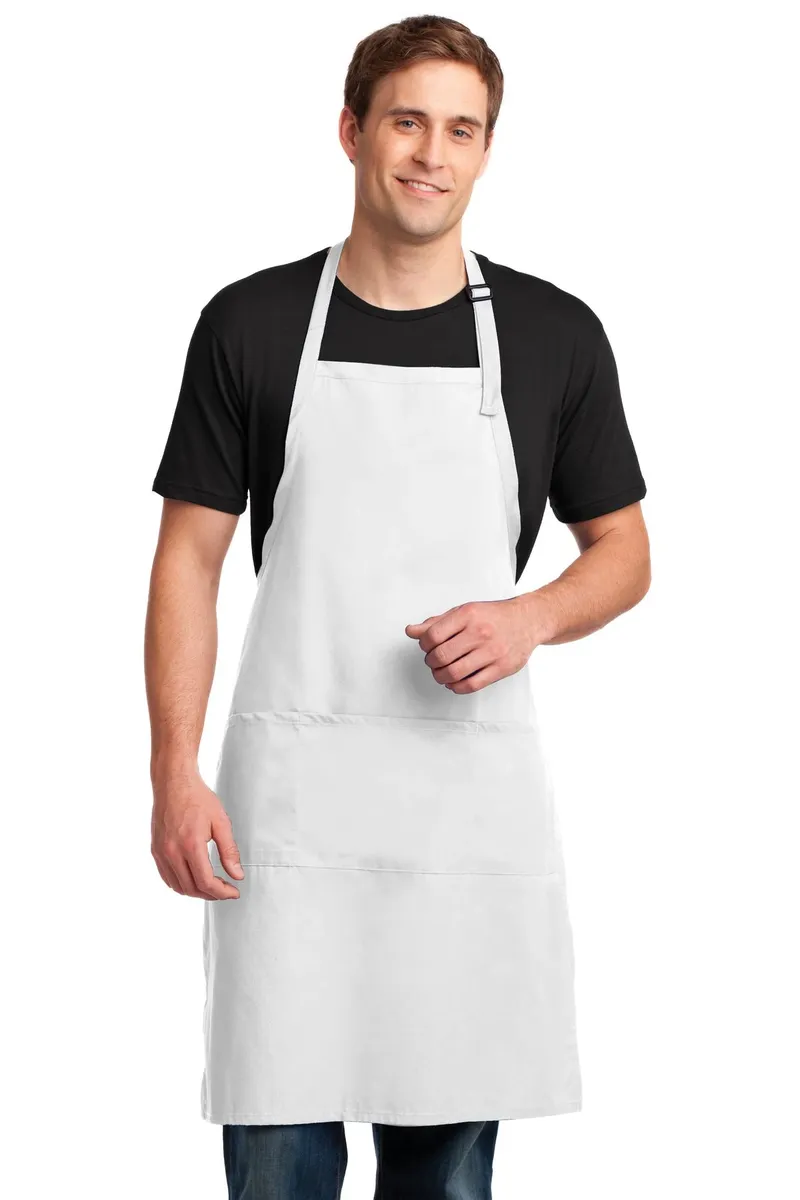 Port Authority® Easy Care Extra Long Bib Apron with Stain Release. A700 - additional view 4