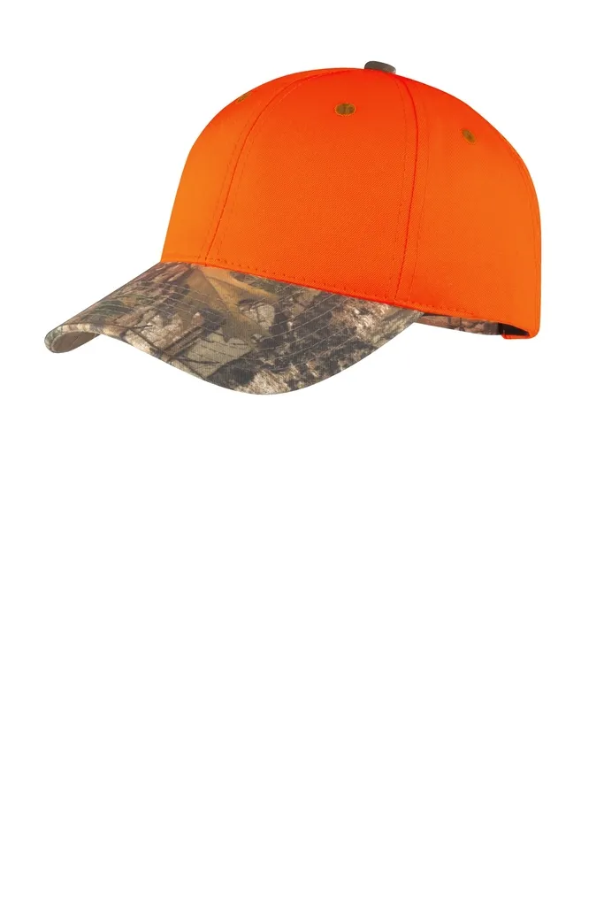 Port Authority® Enhanced Visibility Cap with Camo Brim. C804 - additional view 1