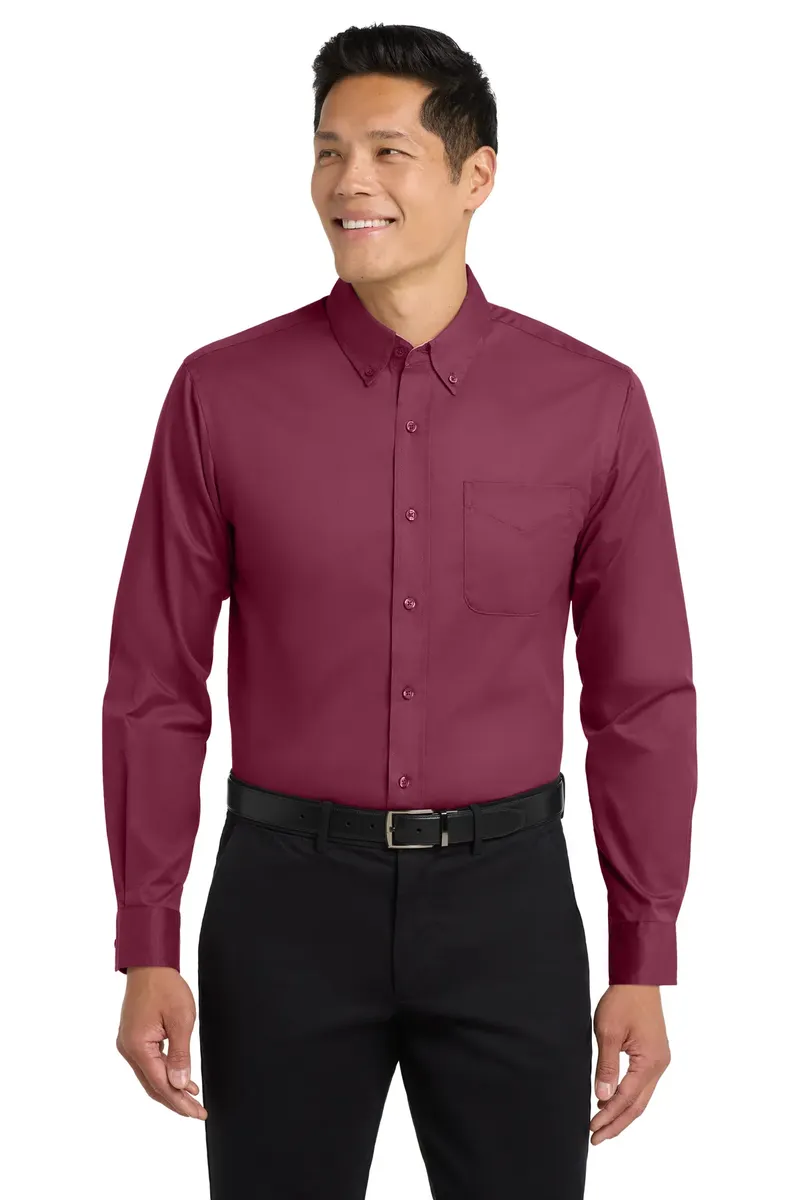 Port Authority® Extended Size Long Sleeve Easy Care Shirt S608ES - additional view 14