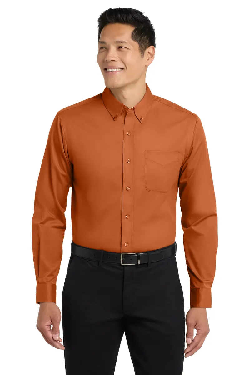 Port Authority® Extended Size Long Sleeve Easy Care Shirt S608ES - additional view 19