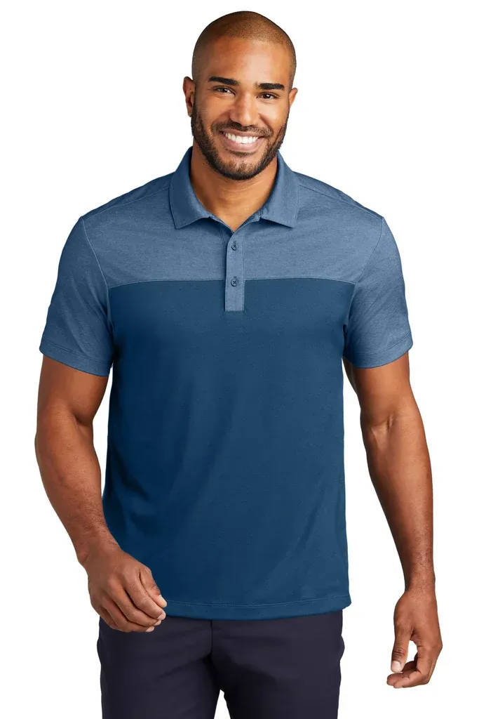 Port Authority® Fine Pique Blend Blocked Polo K831 - additional view 1