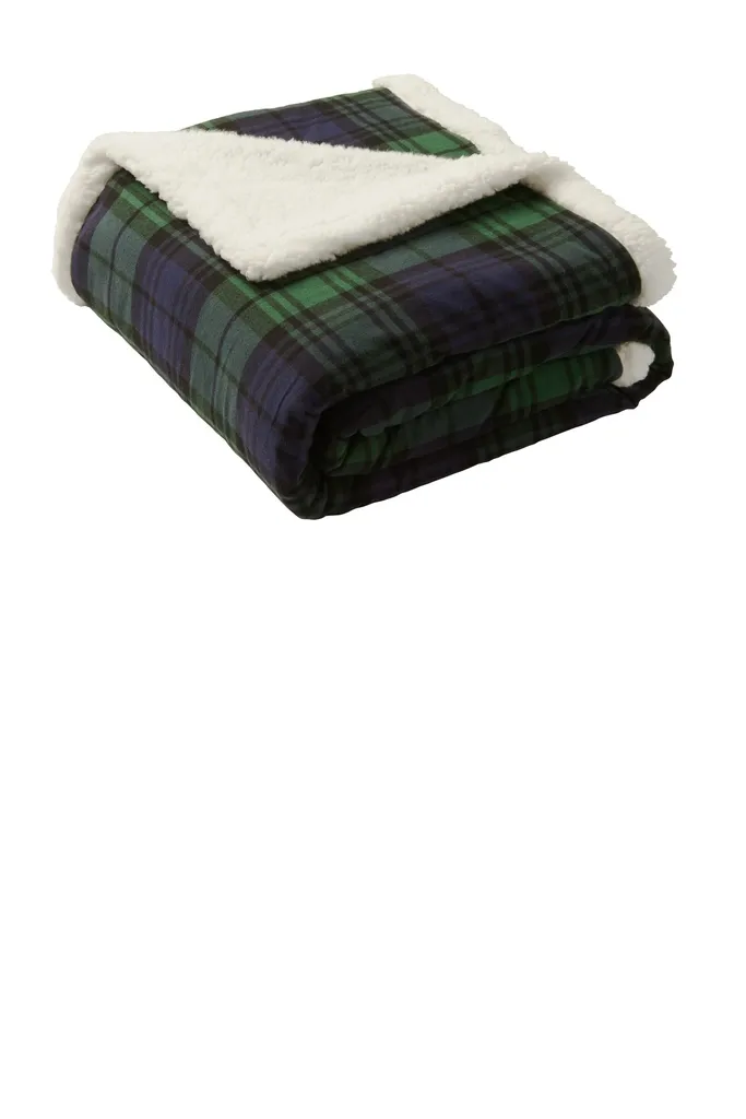 Port Authority ® Flannel Sherpa Blanket. BP43 - additional view 3