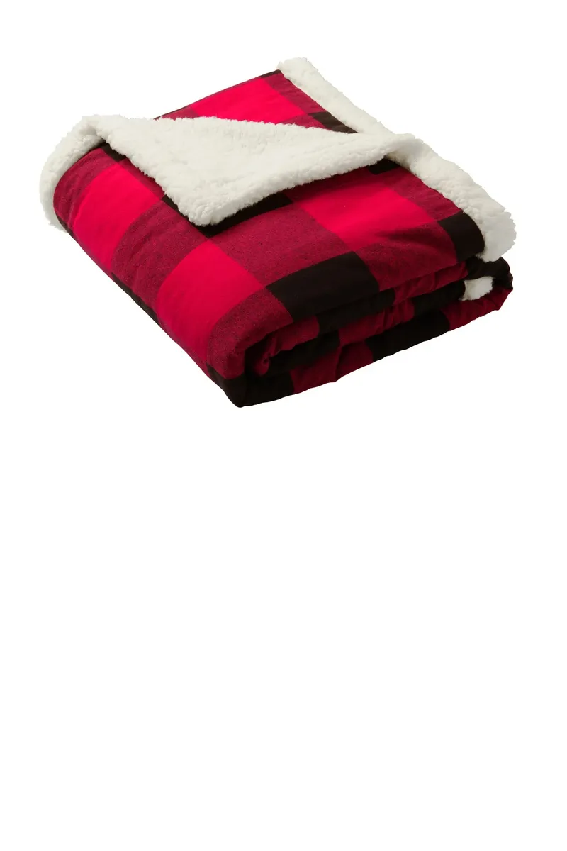 Port Authority ® Flannel Sherpa Blanket. BP43 - additional view 1