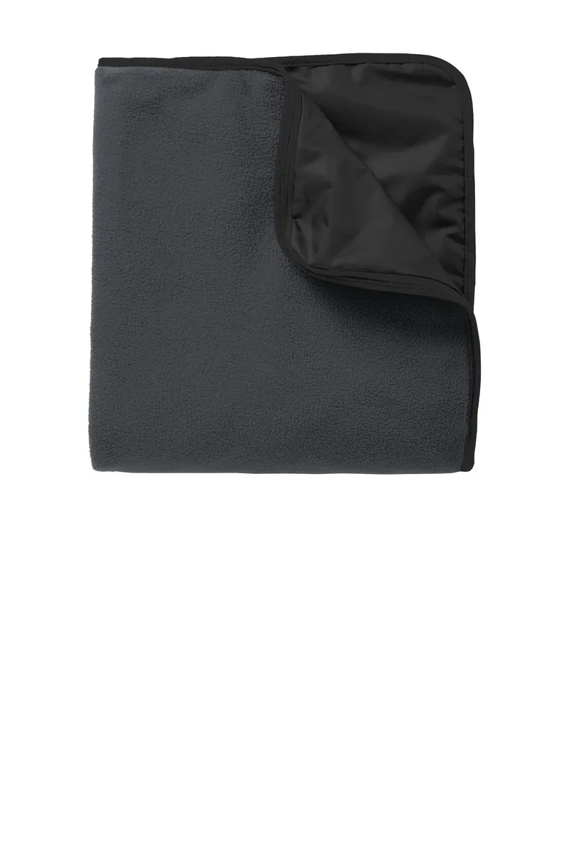 Port Authority® Fleece & Poly Travel Blanket. TB850 - additional view 1
