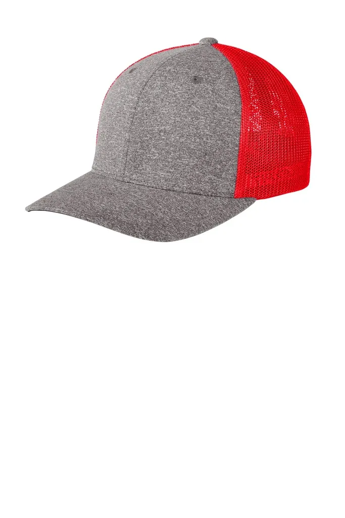 Port Authority ® Flexfit ® Melange Mesh Back Trucker Cap C302 - additional view 1