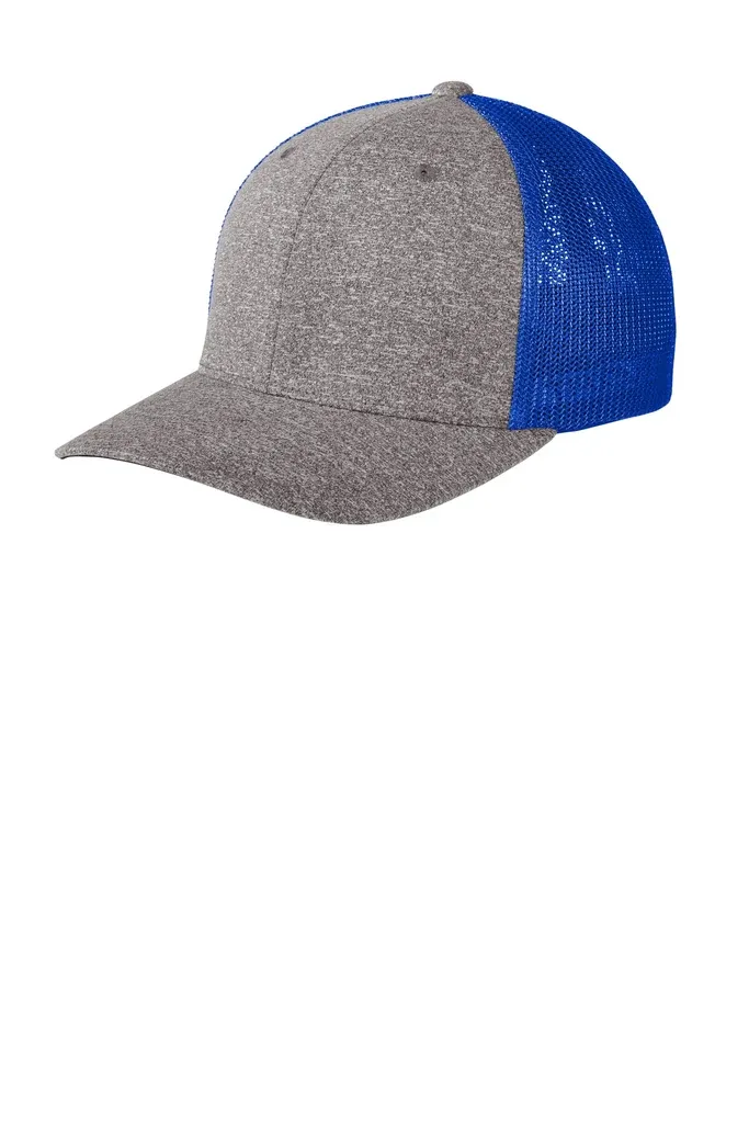 Port Authority ® Flexfit ® Melange Mesh Back Trucker Cap C302 - additional view 3