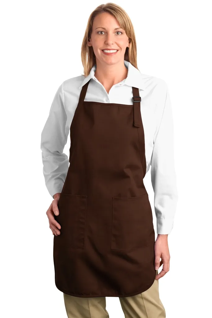 Port Authority® Full-Length Apron with Pockets.  A500 - additional view 1