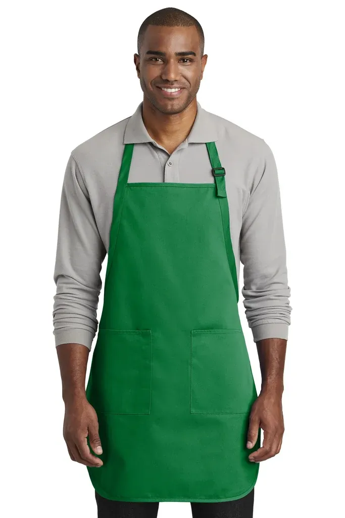 Port Authority ® Full-Length Two-Pocket Bib Apron. A600 - additional view 1